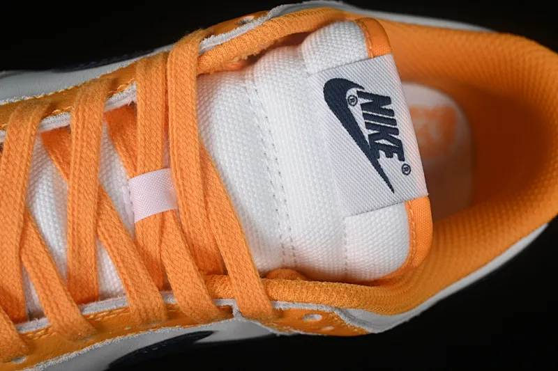 All categories Nk SB Dunk series Nk SB Dunk Low low-top sneakers Nk Dunk Low "Wear and Tear" distressed white orange SB low-top sports and leisure sneakers FN3418-100